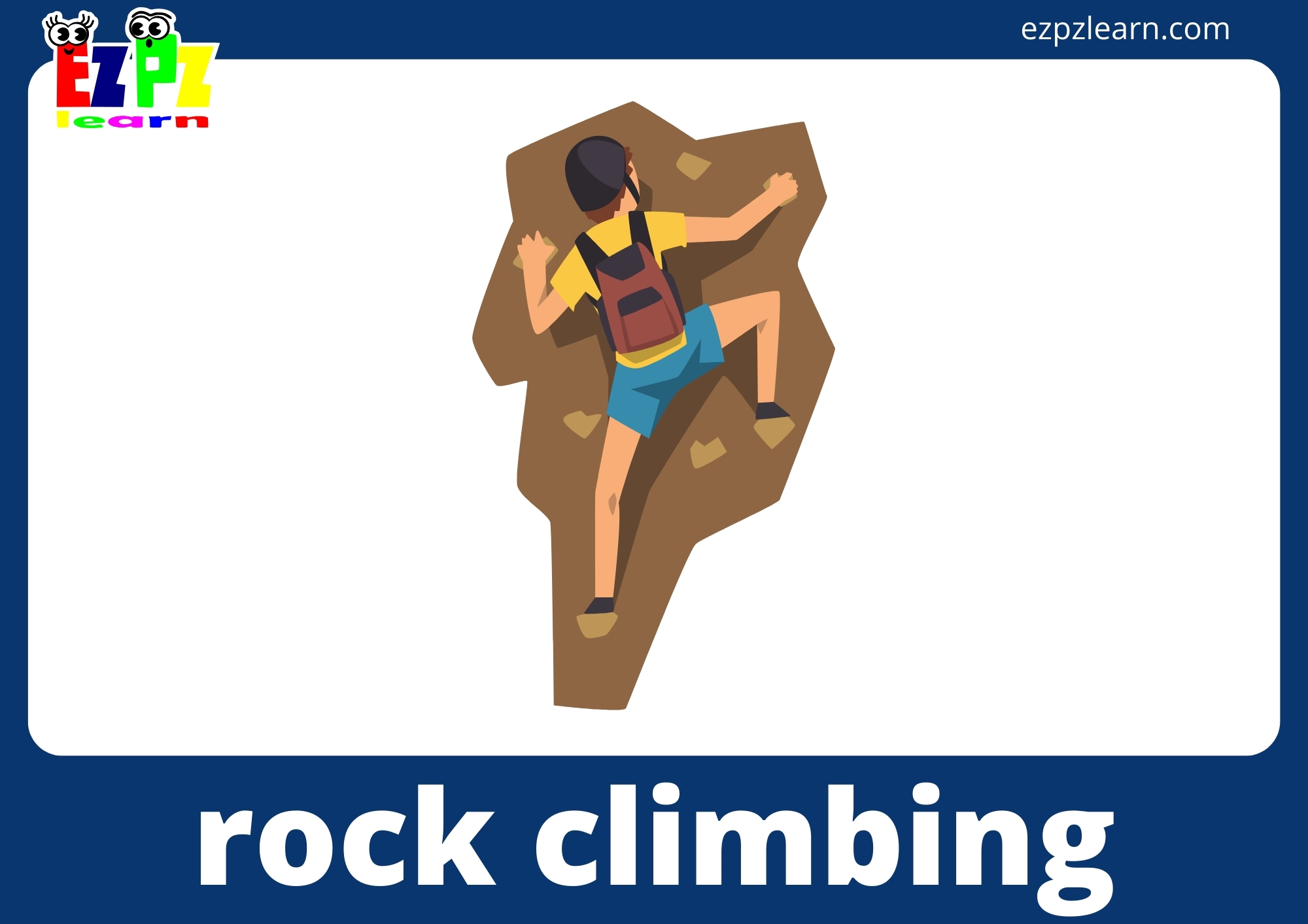 rock climbing